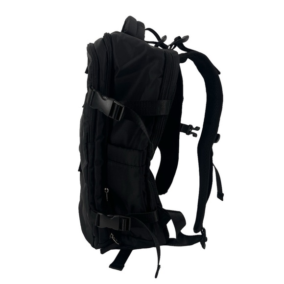 NWT Black Multi Pocket Travel Work School Backpack - Picture 5 of 10